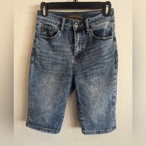 Risen LA Denim High Waisted Bermuda Shorts Sz Small